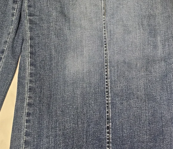 Spanx Wide Leg Stretch Jeans Women's Plus Size 2X - NWT Pull-on - Picture 4 of 10